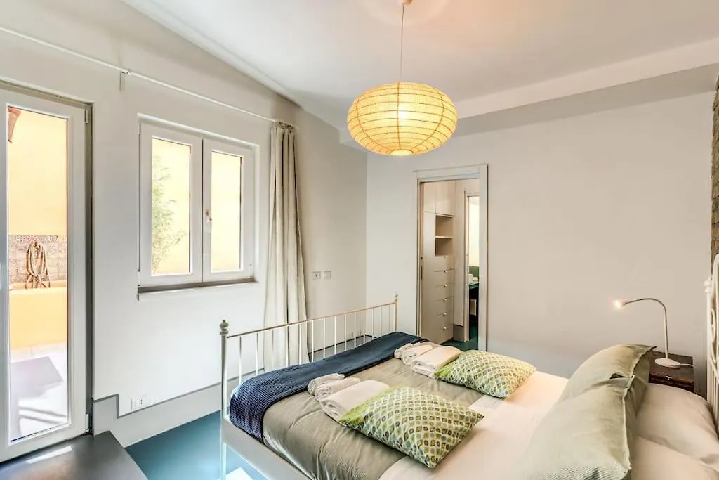 Trastevere 2 Bdr Orto Botanico With Private Patio Řím Apartmán